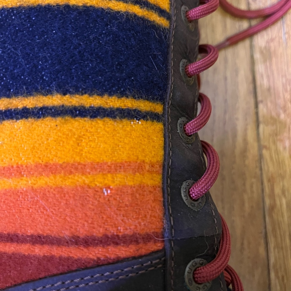 UGG Pendleton Ltd. Edition Adirondack Grand Canyon Boots, Tall 9, NWB Orig $350 - Picture 7 of 14